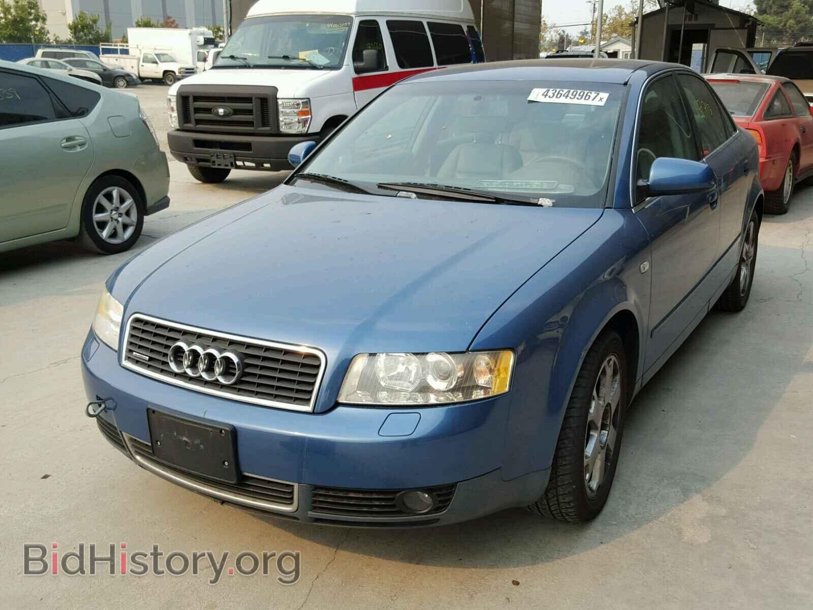 2002 AUDI A4 - VIN: WAULT68E82A073327 - Photo 2