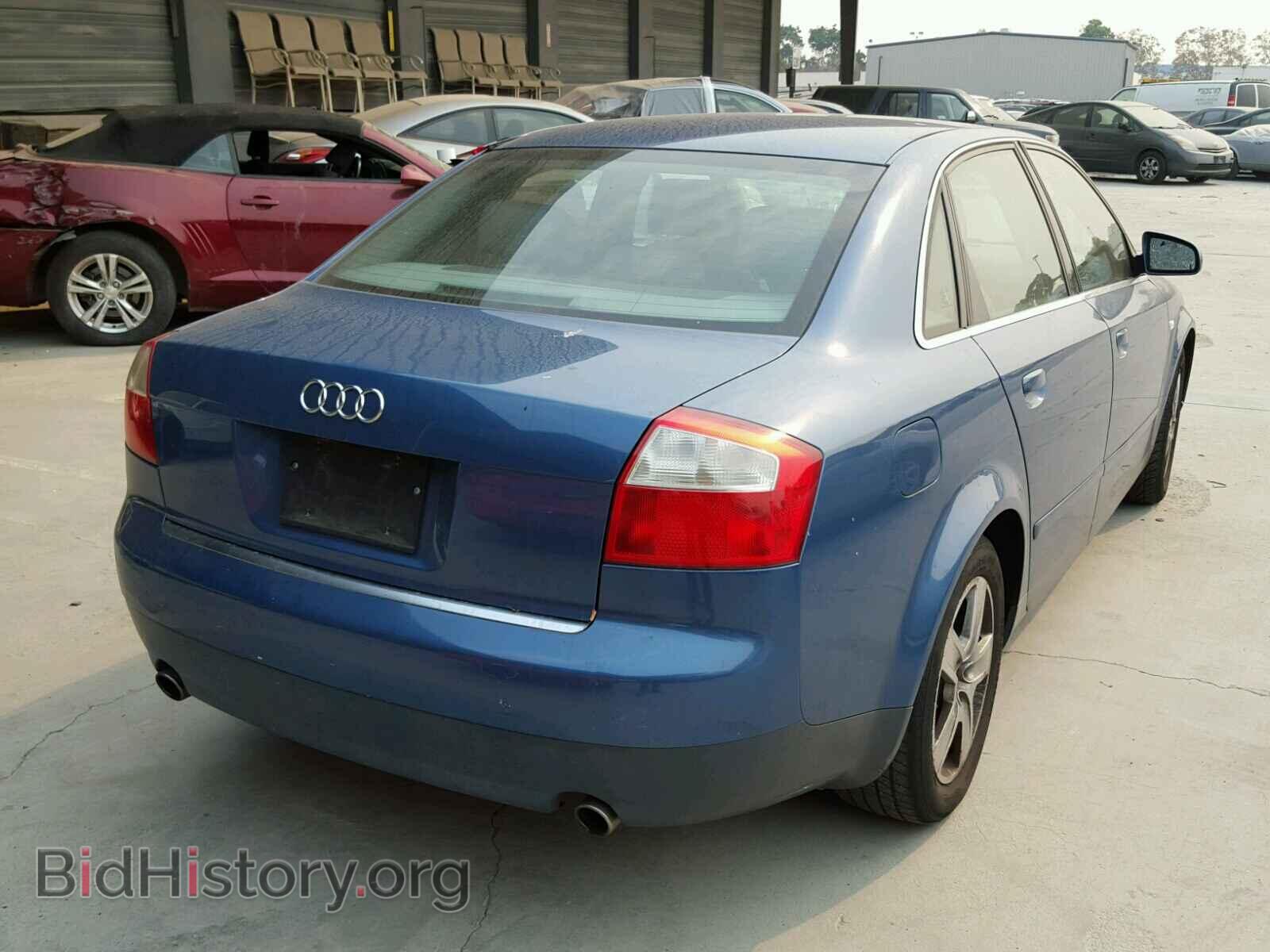 2002 AUDI A4 - VIN: WAULT68E82A073327 - Photo 4