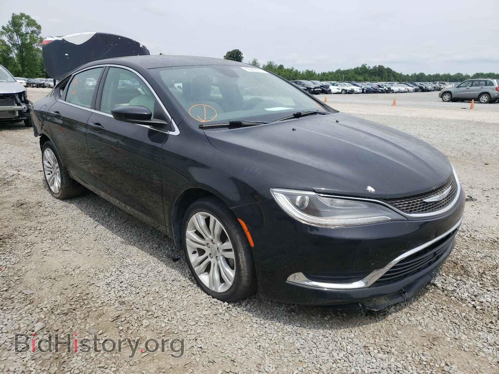 Фотография 1C3CCCAB4FN588734 - CHRYSLER 200 2015