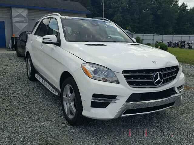 Photo 4JGDA2EB4EA291605 - MERCEDES-BENZ ML350 2014