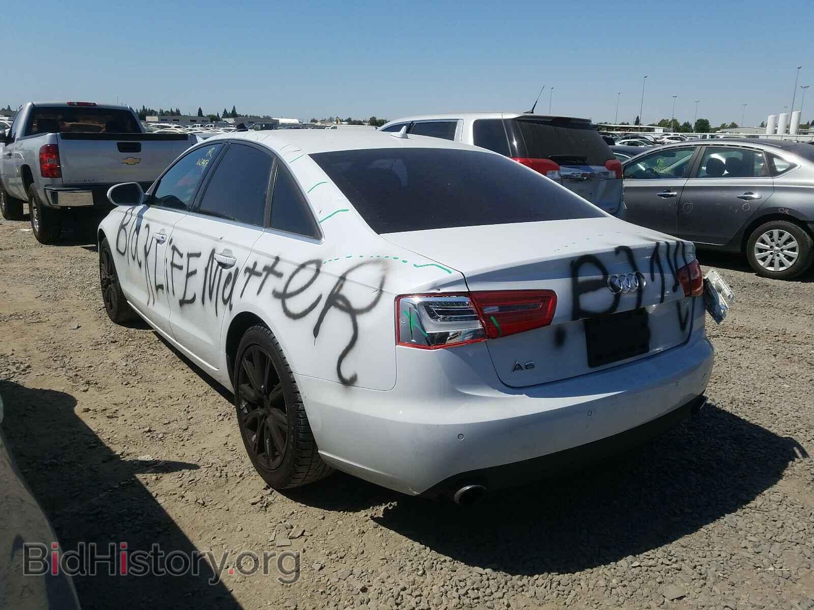 2014 AUDI A6 - VIN: WAUDFAFC8EN091162 - Фото 3