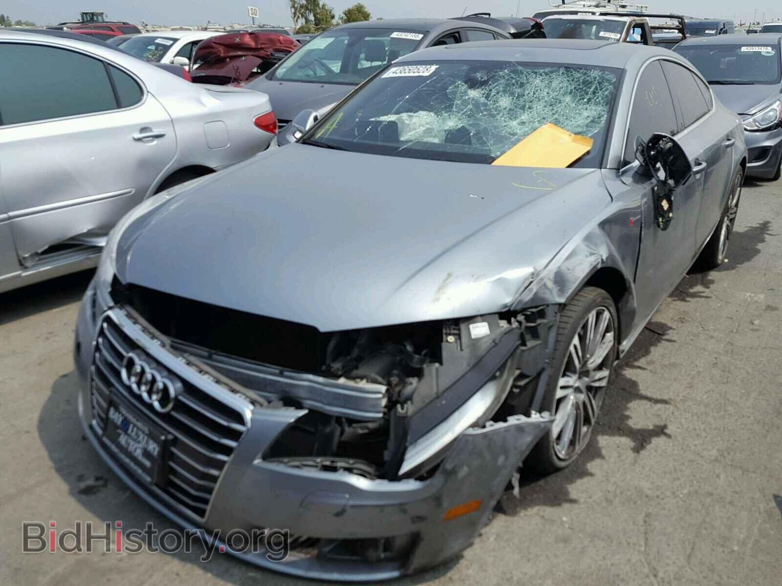 2012 AUDI A7 - VIN: WAUYGAFC9CN105162 - Фото 2