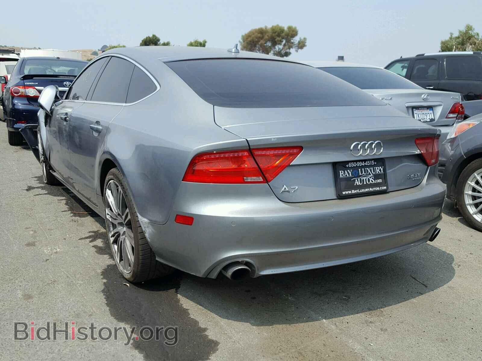 2012 AUDI A7 - VIN: WAUYGAFC9CN105162 - Фото 3