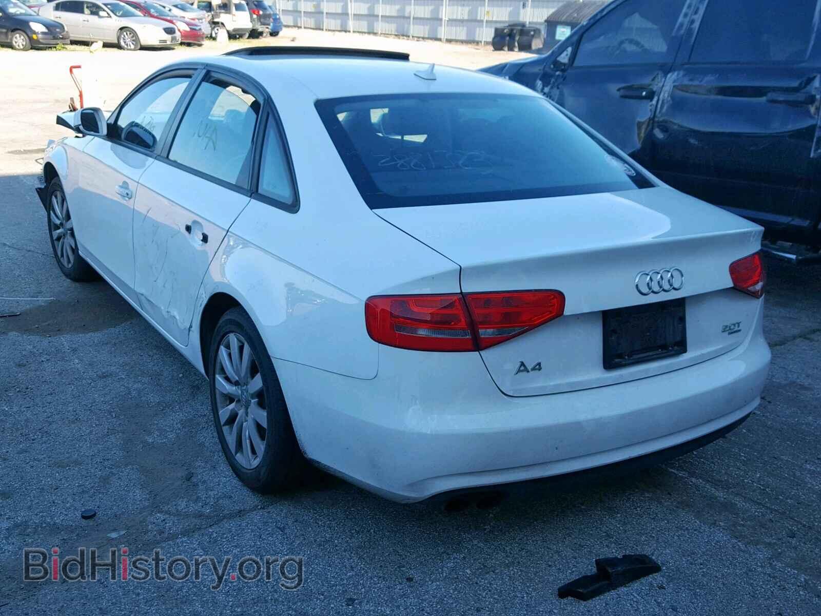 2013 AUDI A4 - VIN: WAUBFAFL4DN044216 - Photo 3