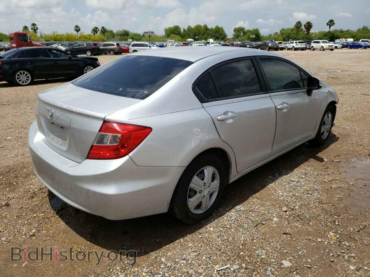 2012 HONDA CIVIC - VIN: 19XFB2F53CE024467 - Фото 4