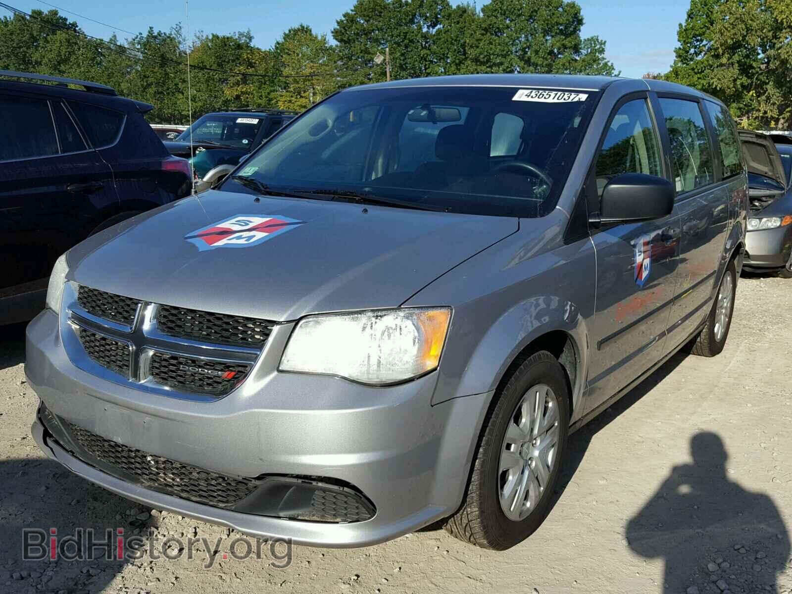 2015 DODGE CARAVAN - VIN: 2C4RDGBG6FR536755 - Фото 2