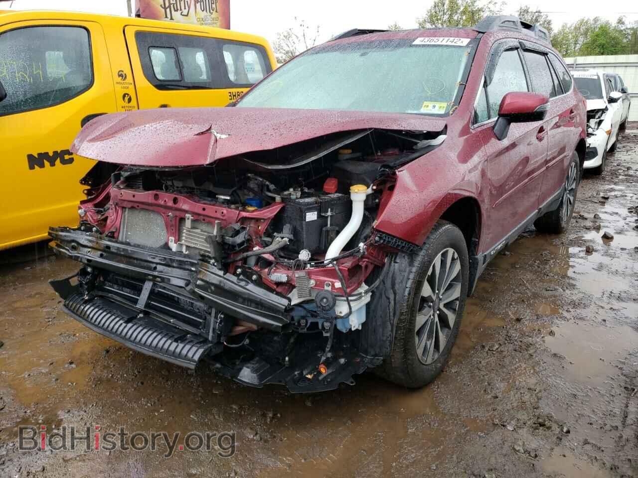 2016 SUBARU OUTBACK - VIN: 4S4BSALC9G3205528 - Фото 2