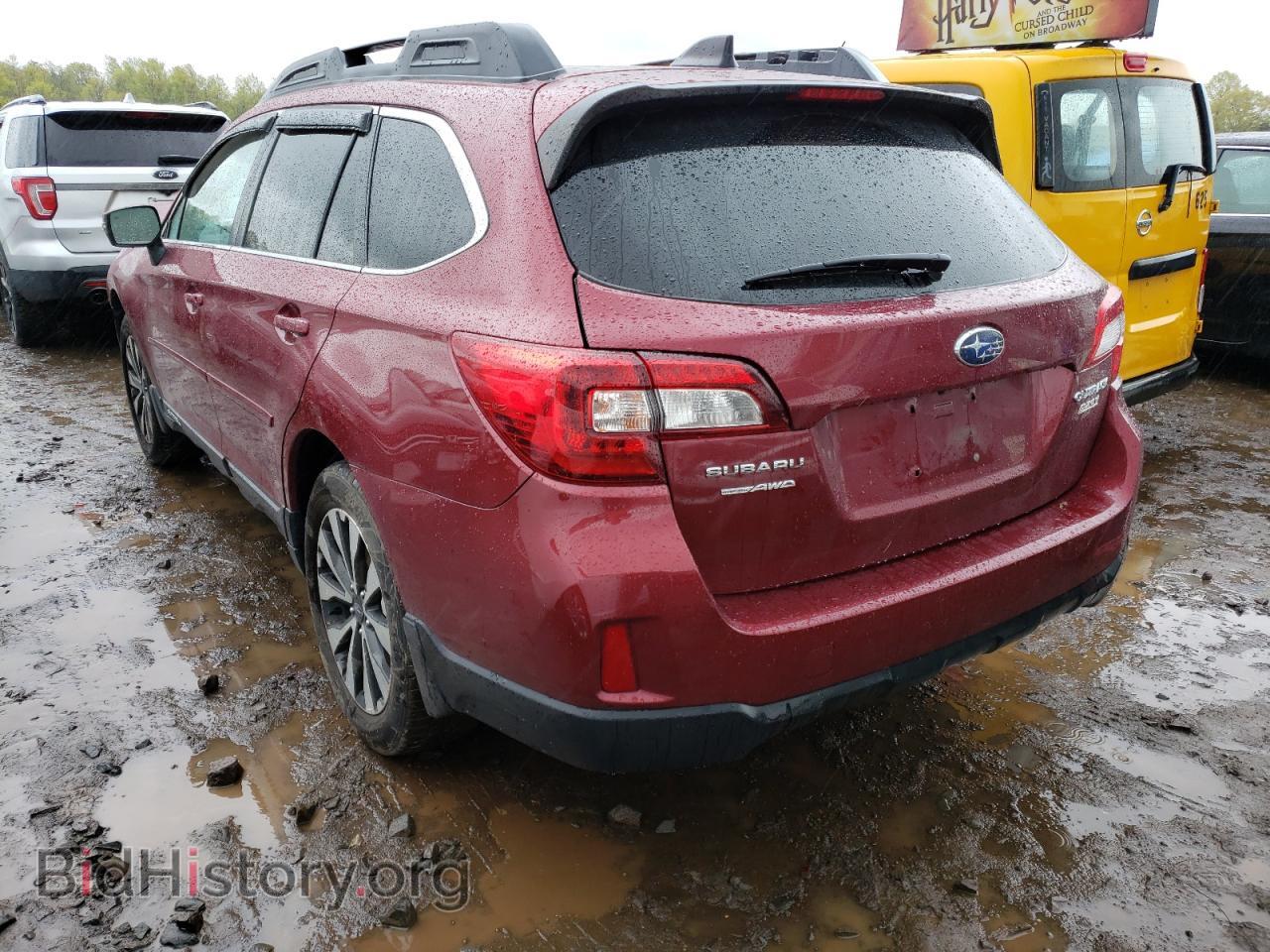 2016 SUBARU OUTBACK - VIN: 4S4BSALC9G3205528 - Фото 3
