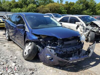 2012 Ford FOCUS Focus SE, синий — VIN 1FAHP3F21CL163533, Copart