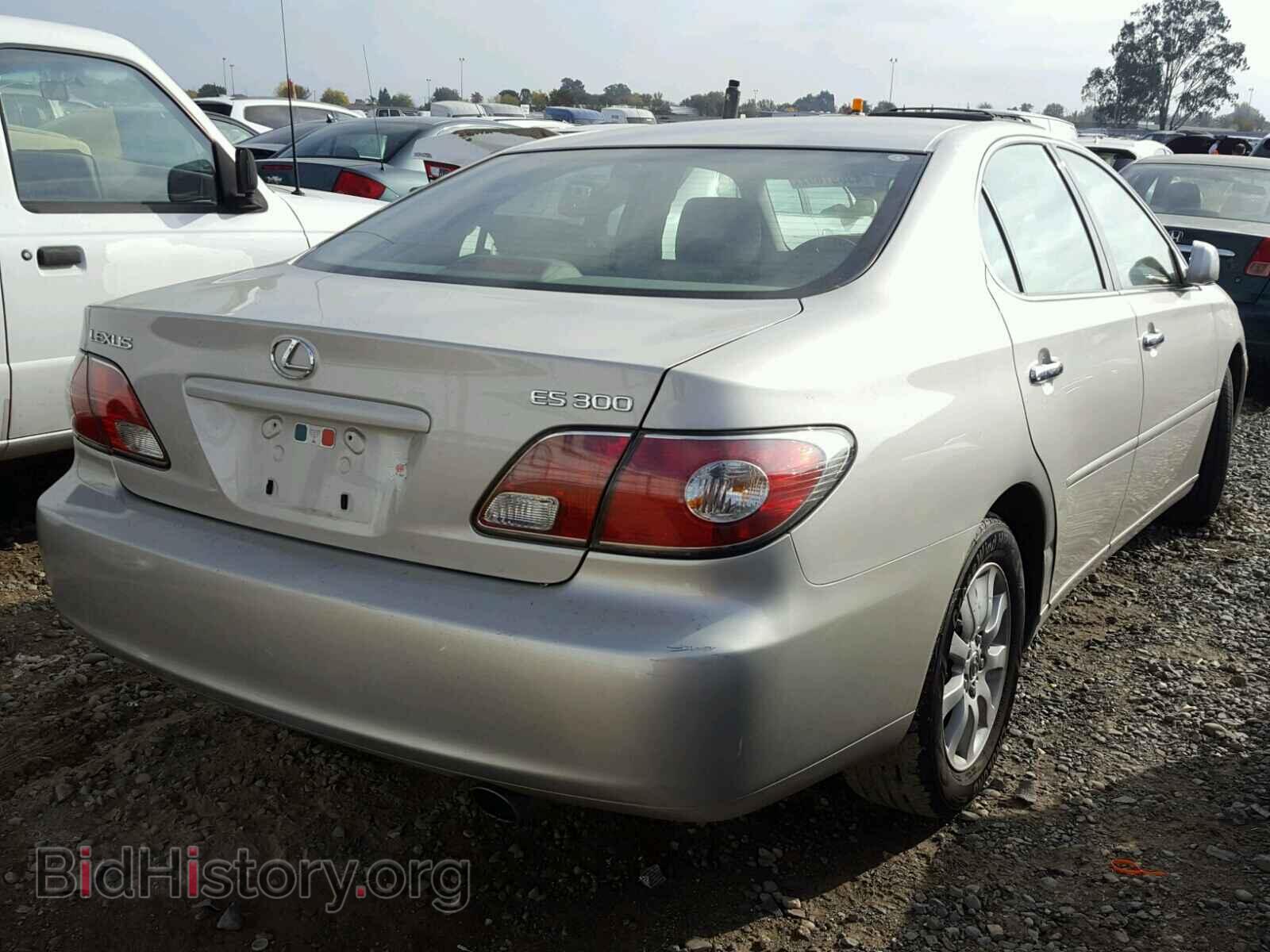 2003 LEXUS ES300 - VIN: JTHBF30GX30100910 - Фото 4