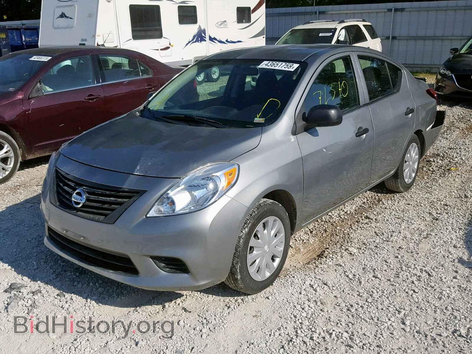 2014 NISSAN VERSA - VIN: 3N1CN7AP0EL866751 - Фото 2