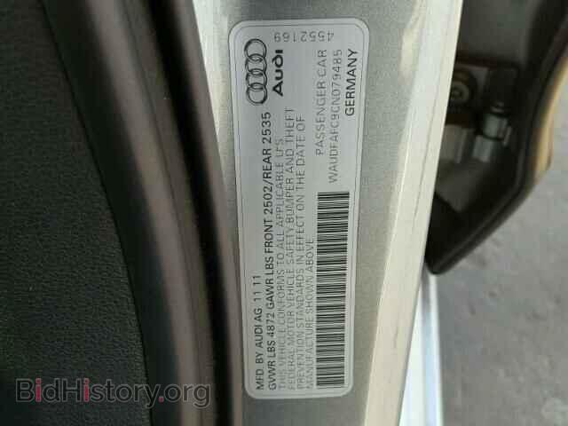 2012 AUDI A6 - VIN: WAUDFAFC9CN079485 - Фото 10
