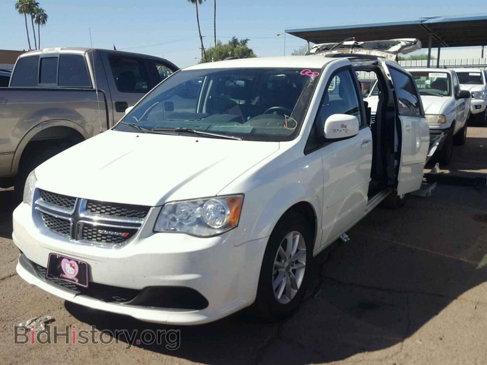 2013 DODGE CARAVAN - VIN: 2C4RDGCG1DR786917 - Фото 2