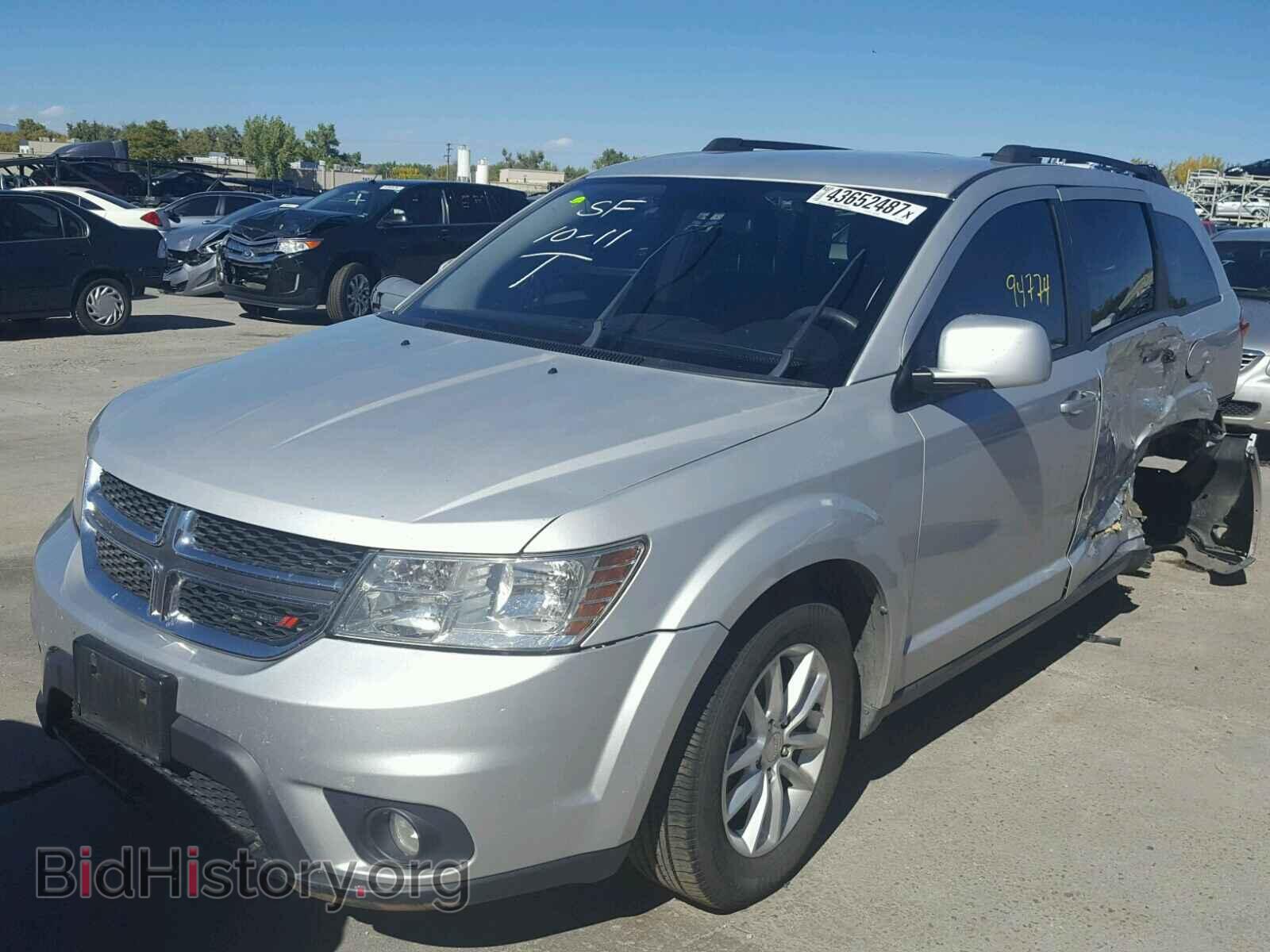 2013 DODGE JOURNEY - VIN: 3C4PDCBG0DT570975 - Фото 2