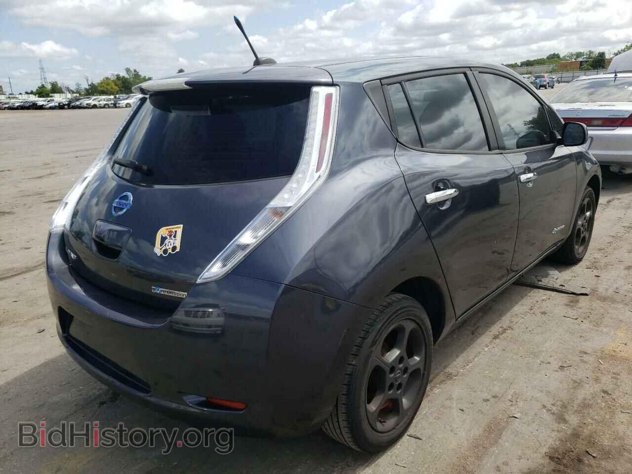 2013 NISSAN LEAF - VIN: 1N4AZ0CP3DC403094 - Фото 4