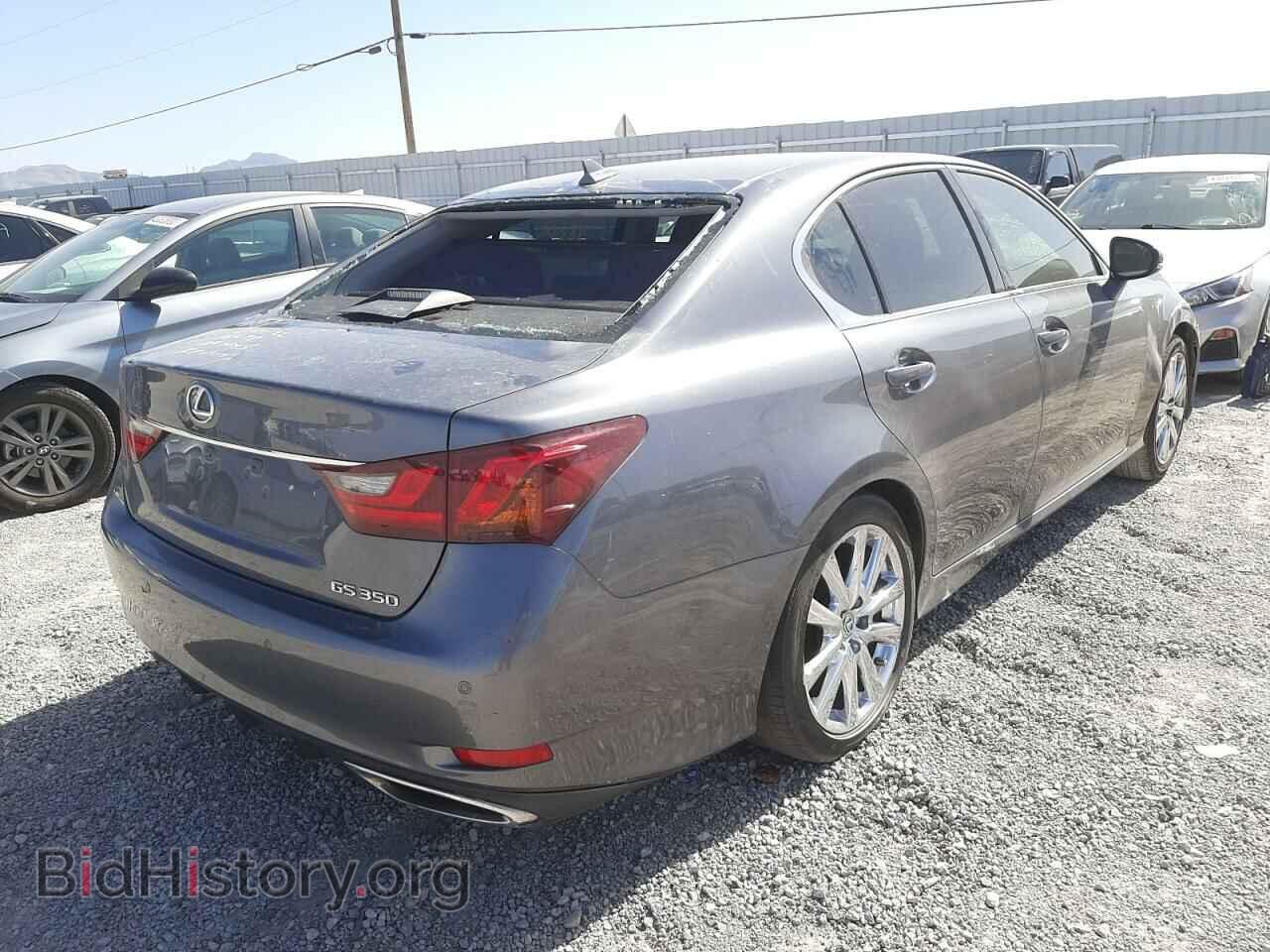 2013 LEXUS GS350 - VIN: JTHBE1BL3D5024808 - Фото 4