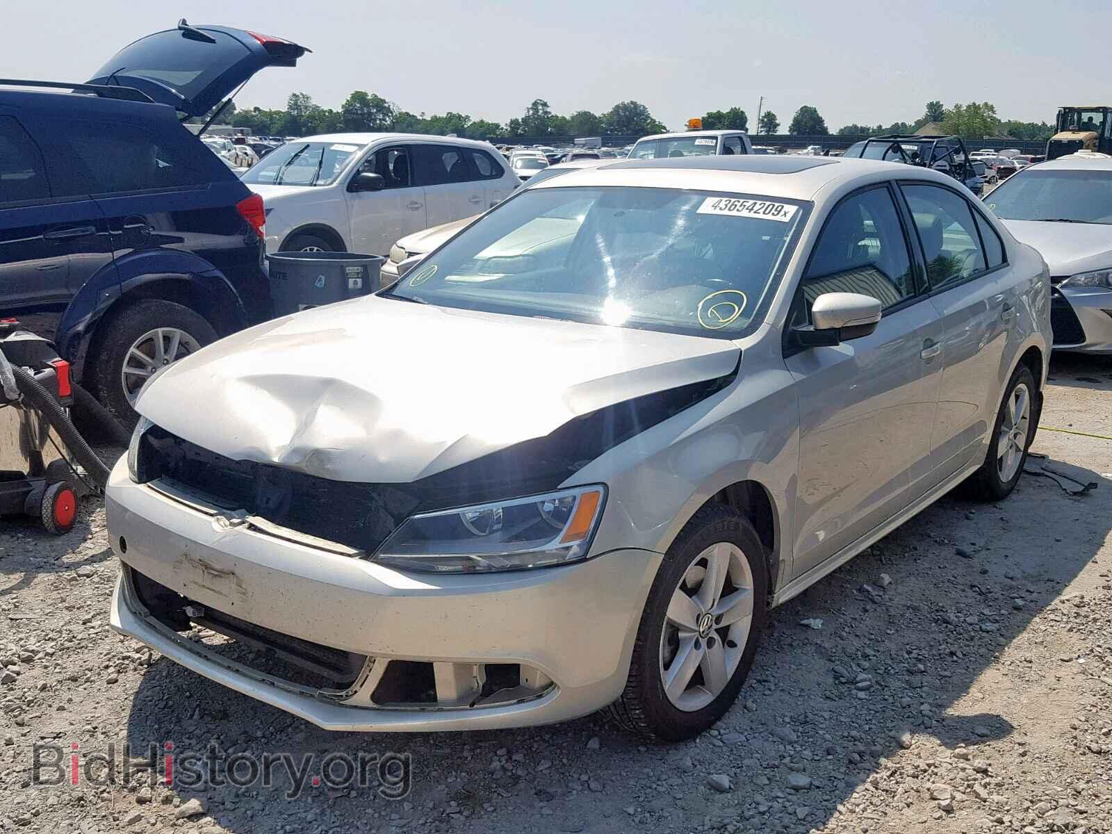 2012 VOLKSWAGEN JETTA - VIN: 3VWLL7AJ0CM345676 - Фото 2