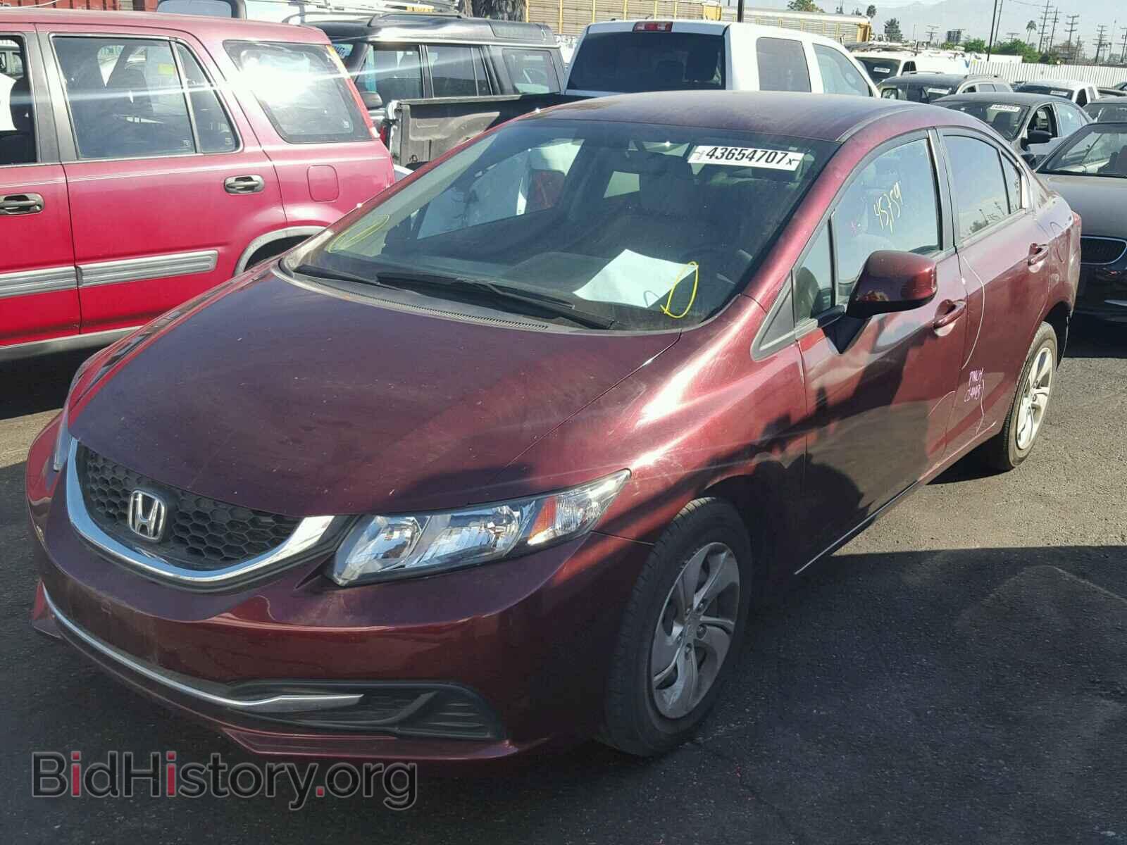 2013 HONDA CIVIC - VIN: 19XFB2F54DE257131 - Фото 2