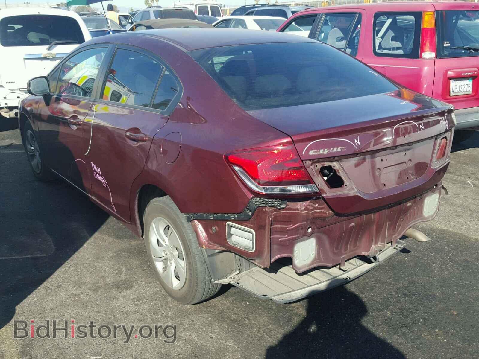 2013 HONDA CIVIC - VIN: 19XFB2F54DE257131 - Фото 3
