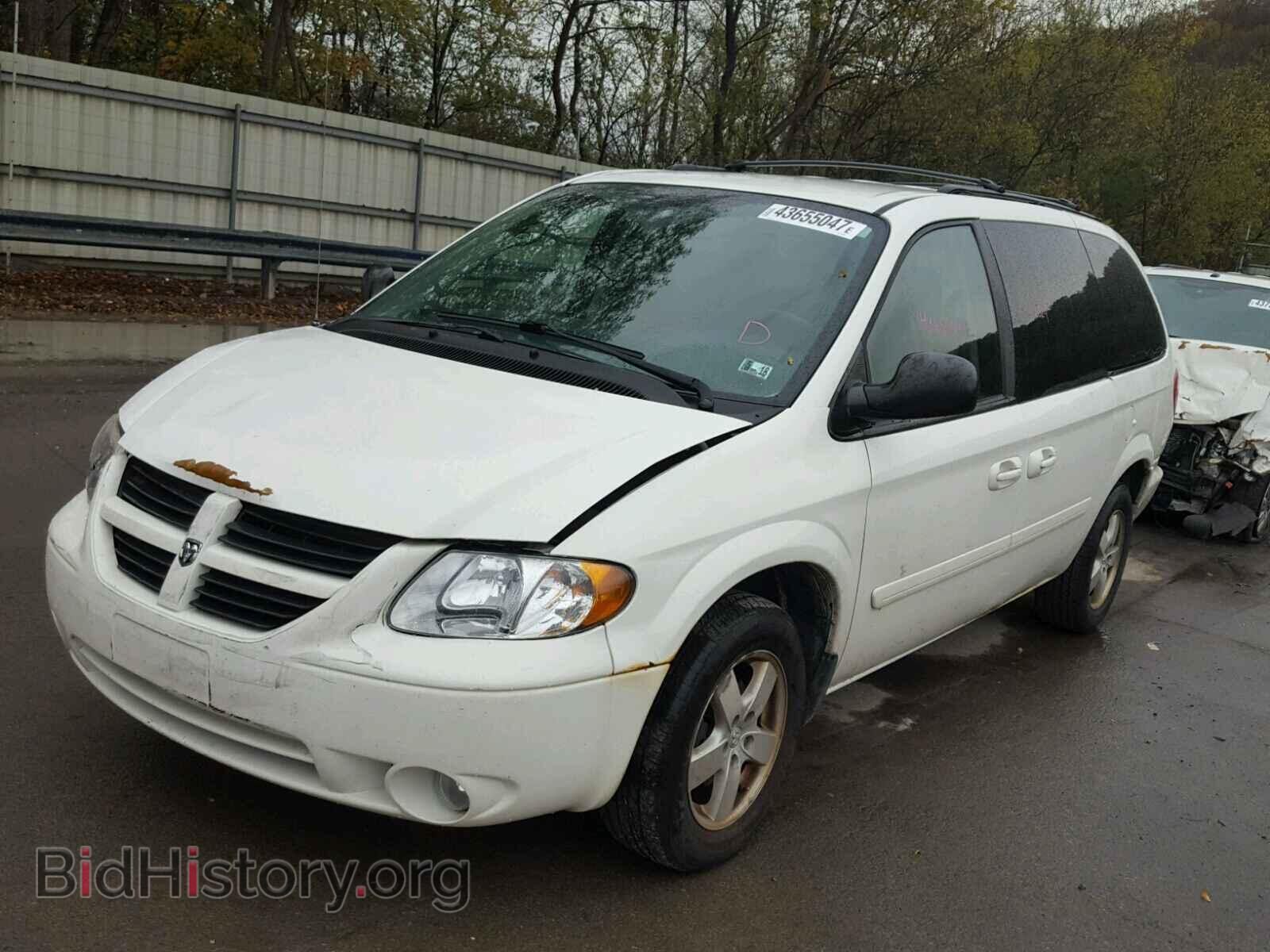 2007 DODGE CARAVAN - VIN: 2D4GP44L57R321928 - Фото 2