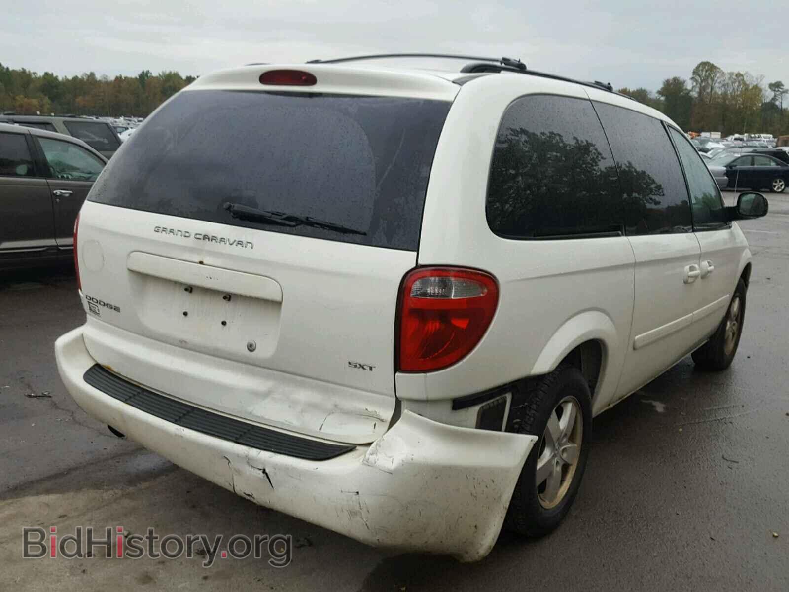 2007 DODGE CARAVAN - VIN: 2D4GP44L57R321928 - Фото 4
