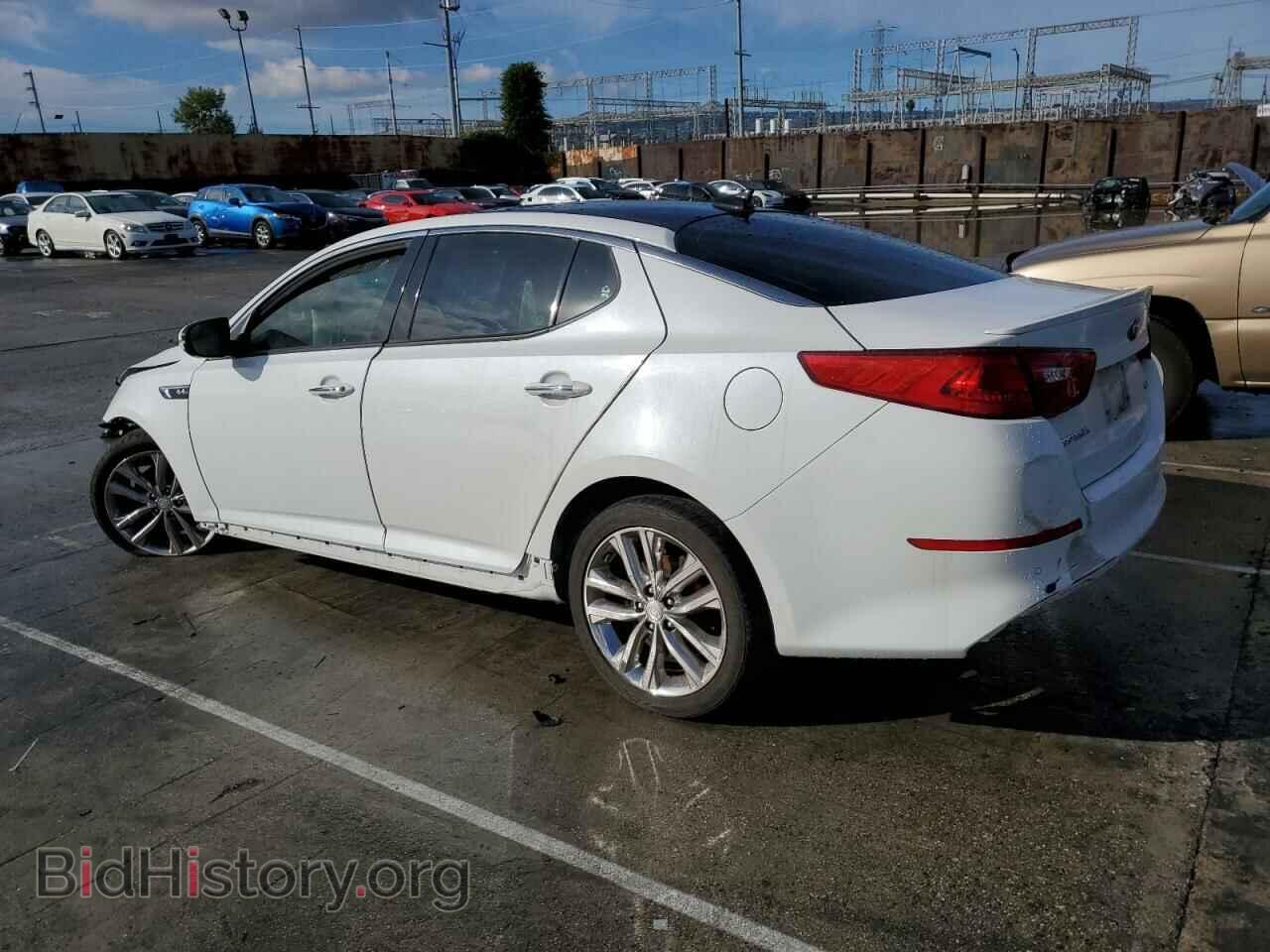 2015 KIA OPTIMA - VIN: 5XXGR4A61FG449225 - Фото 2