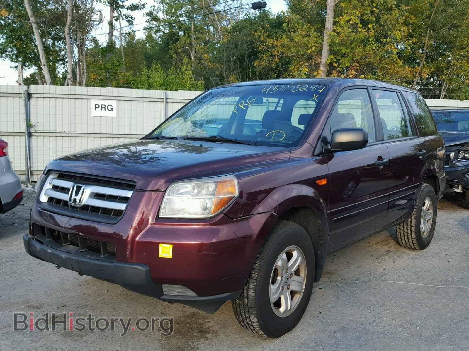 2007 HONDA PILOT - VIN: 5FNYF28117B011109 - Фото 2