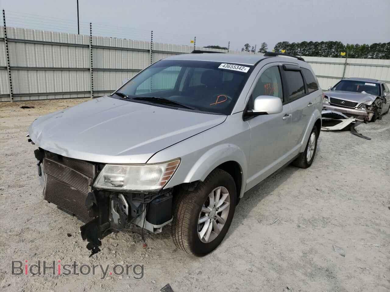 2013 DODGE JOURNEY - VIN: 3C4PDCBB0DT502552 - Фото 2