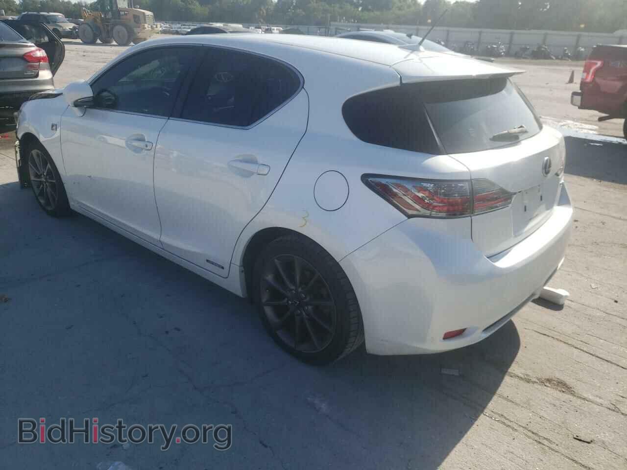 2012 LEXUS CT 200 - VIN: JTHKD5BHXC2096546 - Фото 3