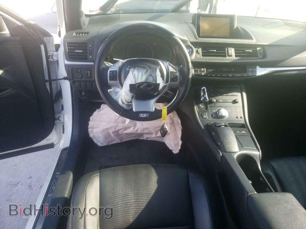 2012 LEXUS CT 200 - VIN: JTHKD5BHXC2096546 - Фото 9