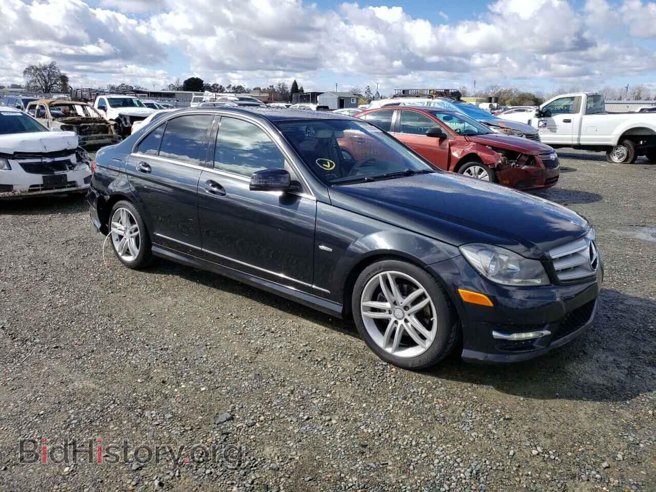 2012 MERCEDES-BENZ C-CLASS - VIN: WDDGF4HB1CA636943 - Фото 4