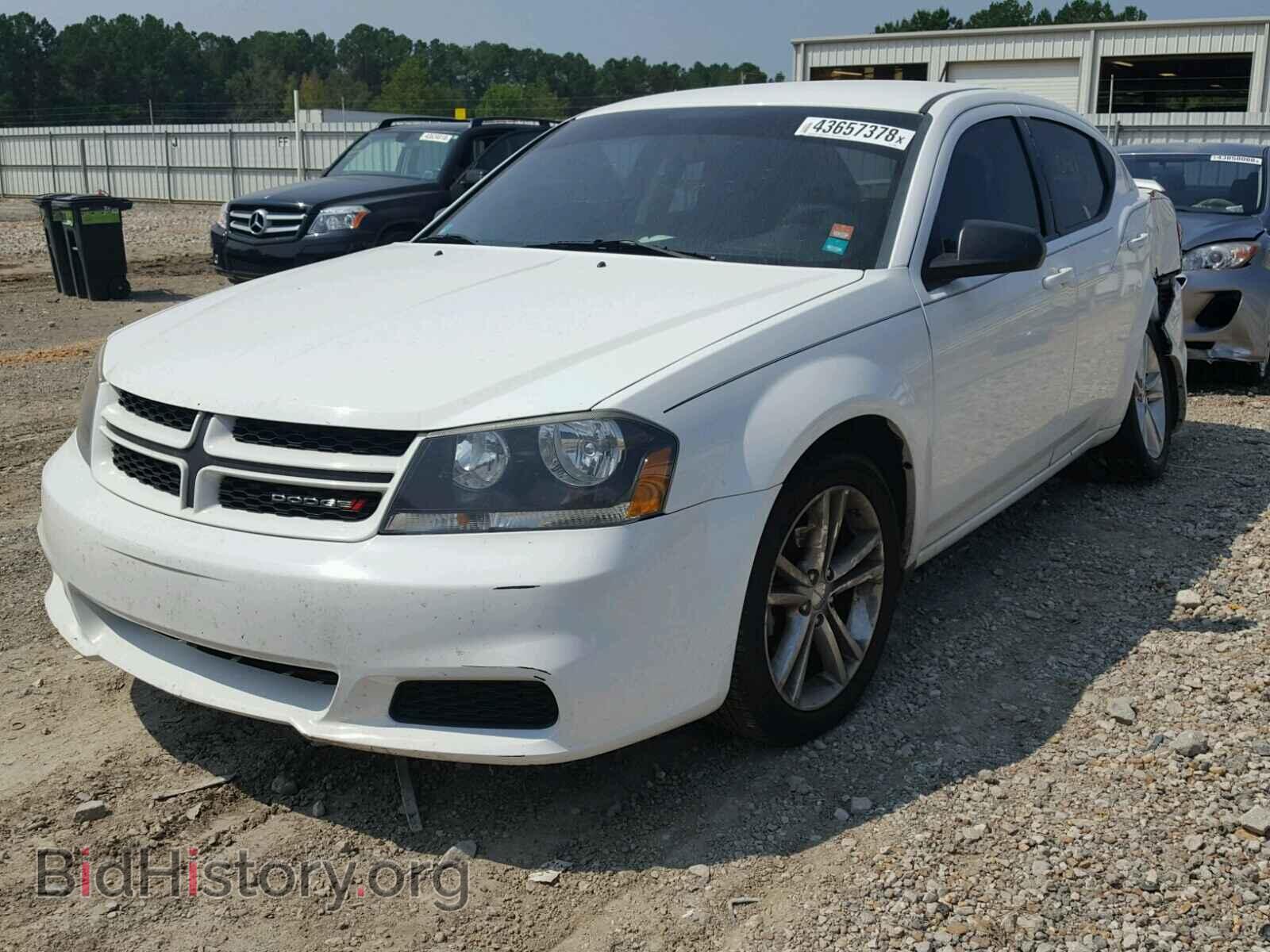 2014 DODGE AVENGER - VIN: 1C3CDZAB7EN200846 - Фото 2