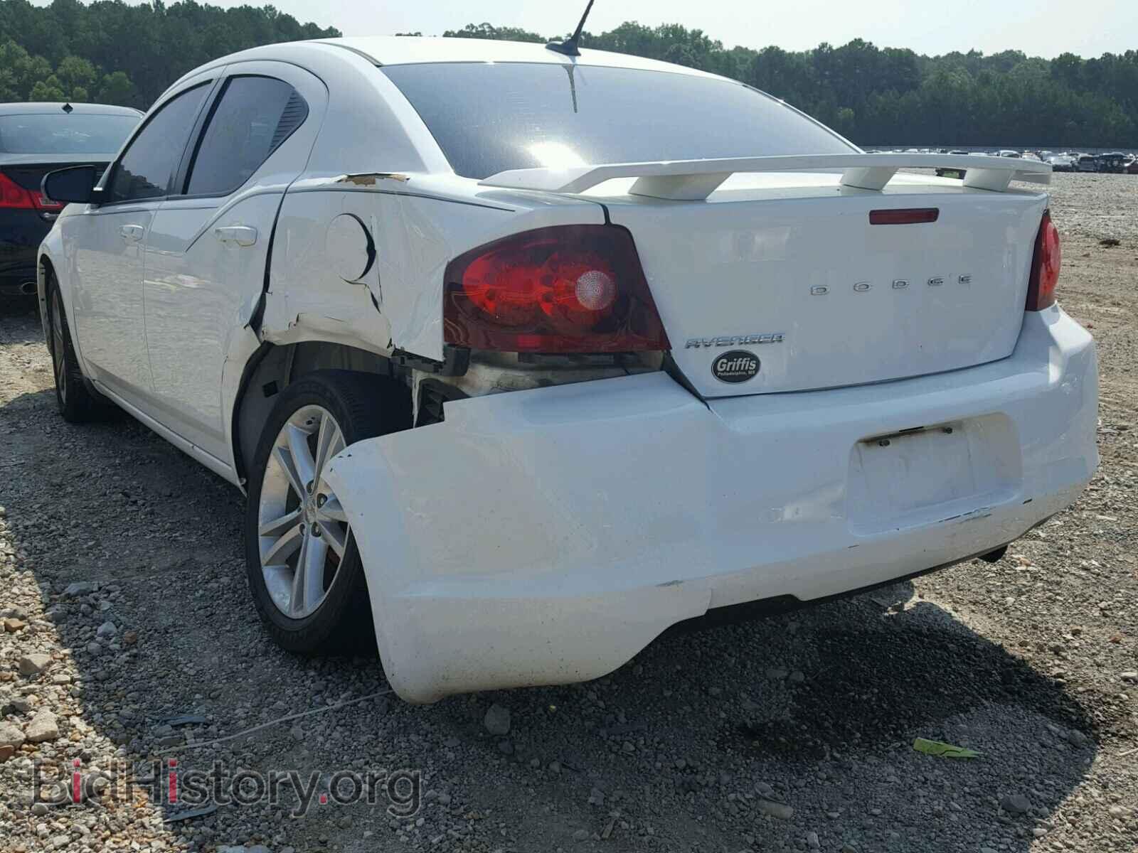2014 DODGE AVENGER - VIN: 1C3CDZAB7EN200846 - Фото 3