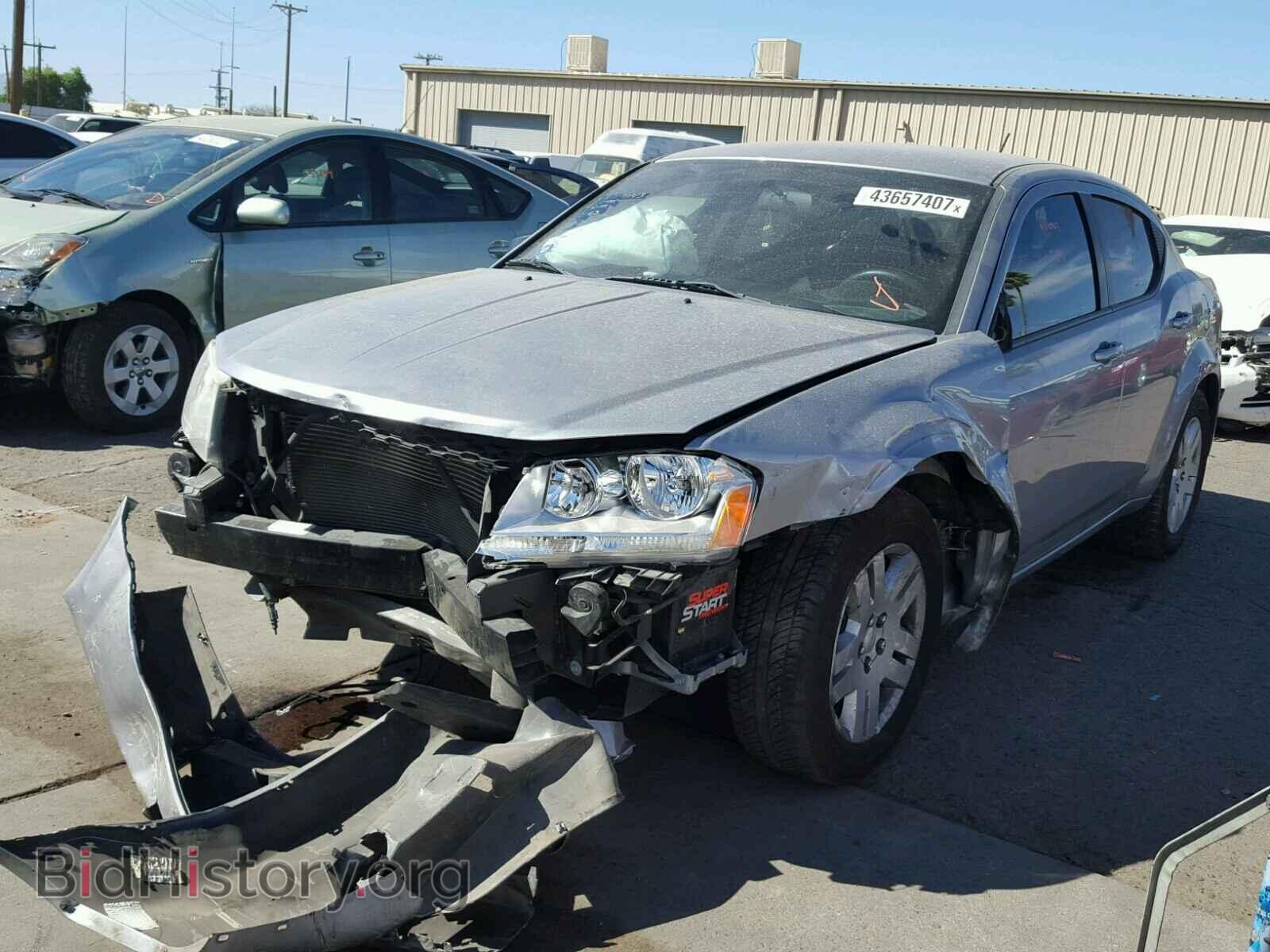 2013 DODGE AVENGER - VIN: 1C3CDZAB6DN755883 - Фото 2