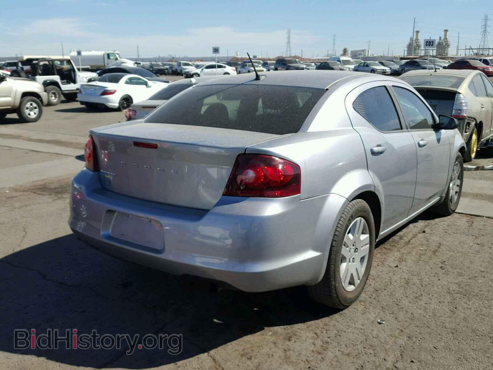 2013 DODGE AVENGER - VIN: 1C3CDZAB6DN755883 - Фото 4