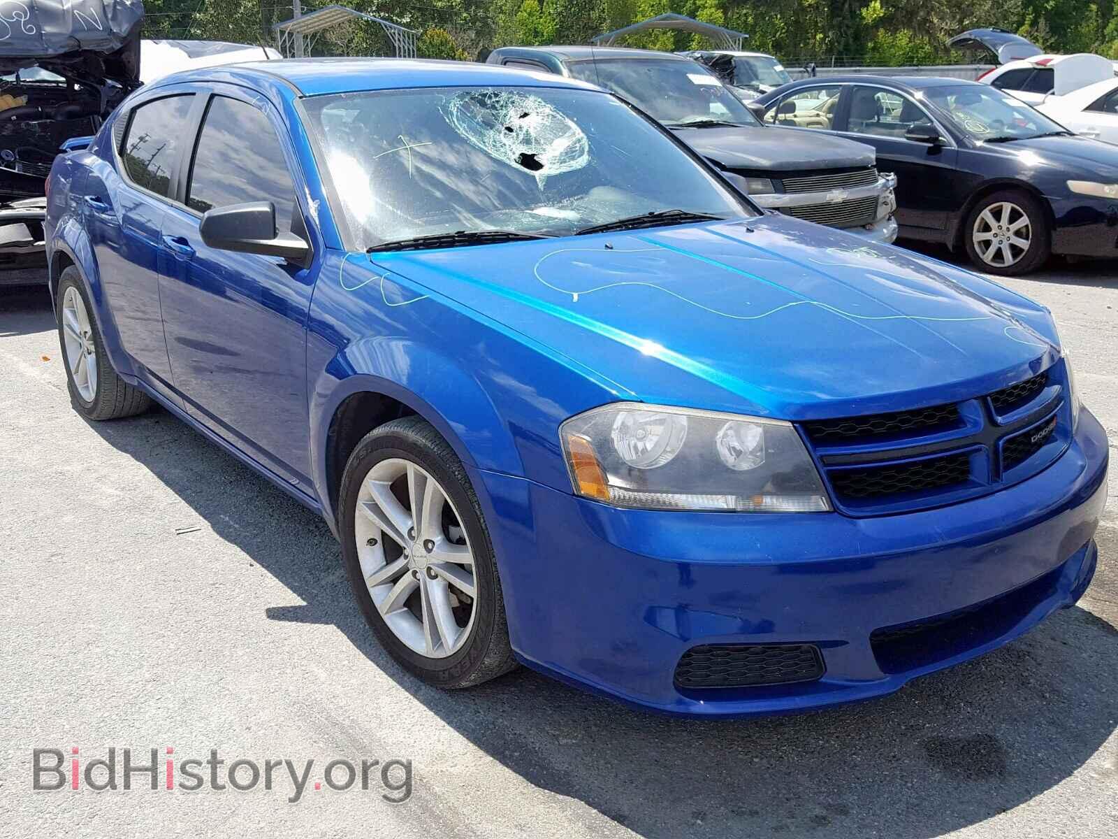 Photo 1C3CDZAB3EN225744 - DODGE AVENGER 2014