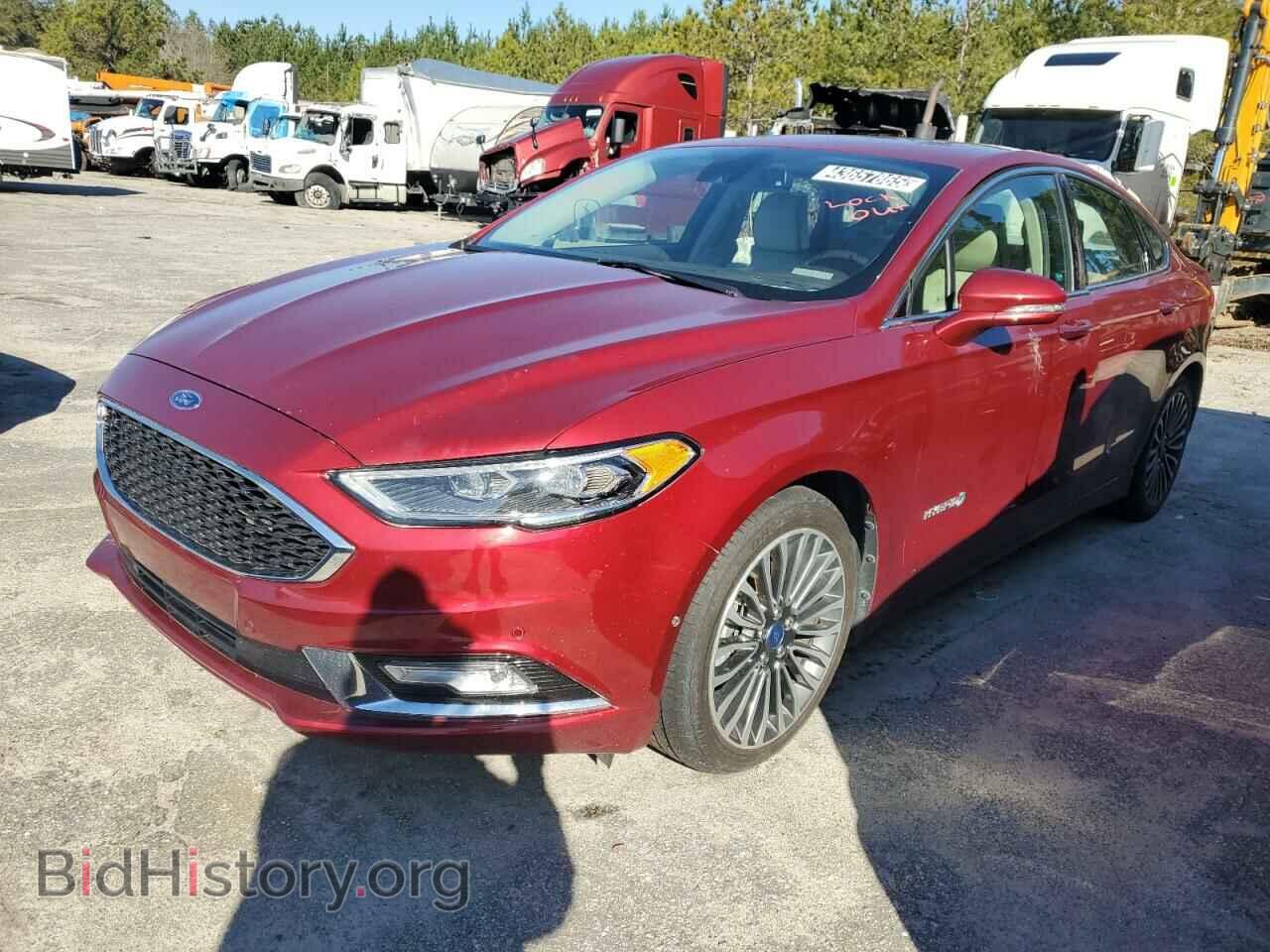 Photo 3FA6P0RU8HR208527 - FORD FUSION 2017