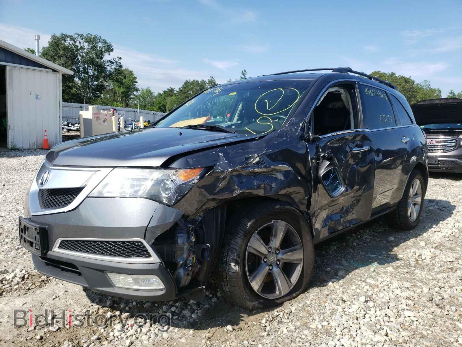 2011 ACURA MDX - VIN: 2HNYD2H66BH502547 - Фото 2