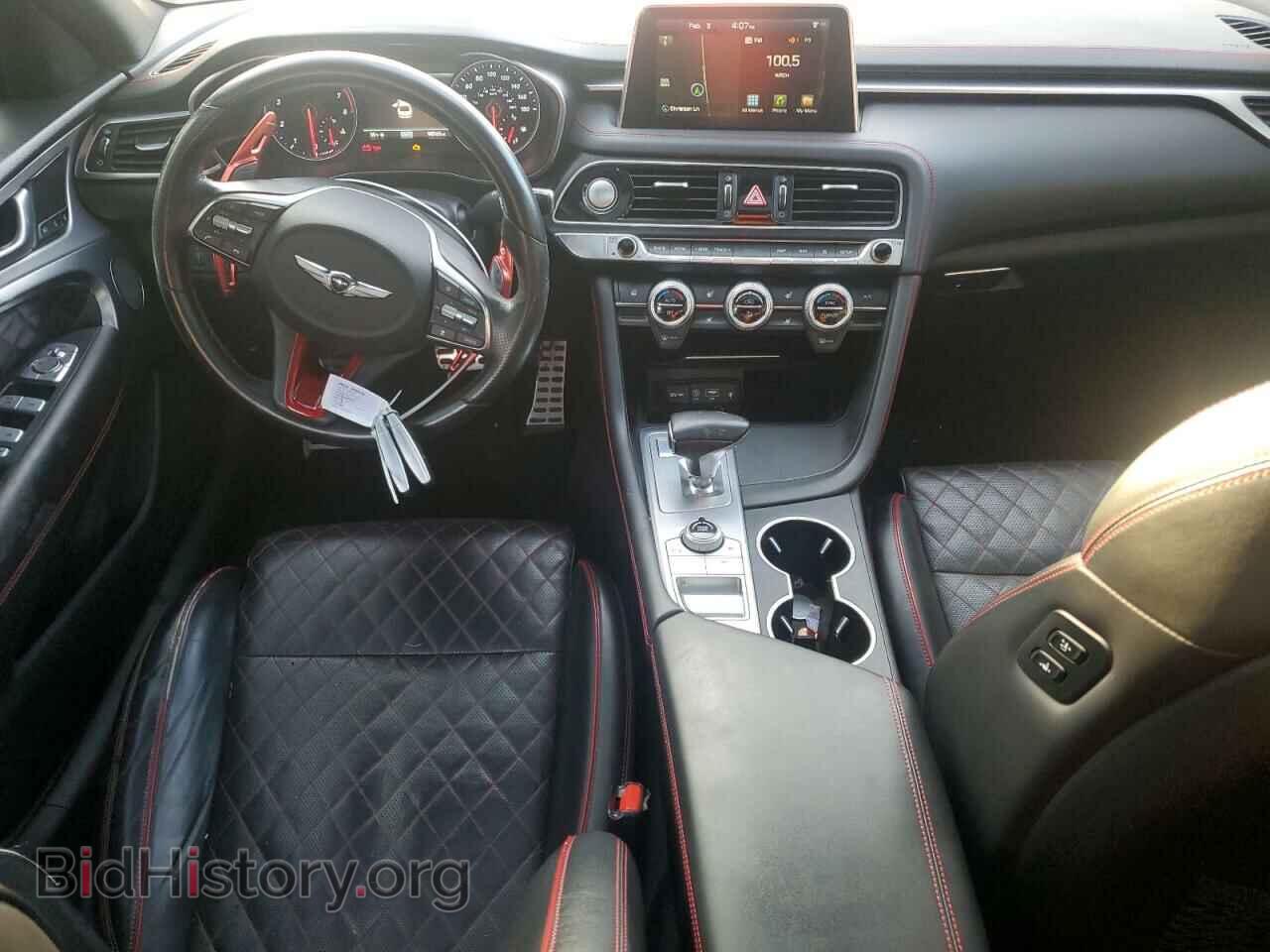 2020 GENESIS G70 - VIN: KMTG34LE6LU050923 - Фото 8