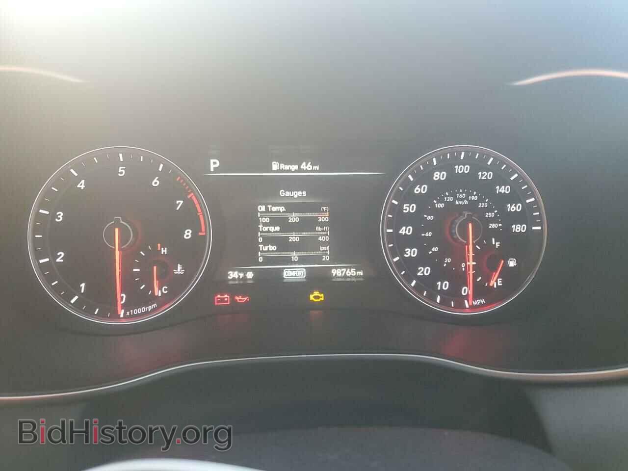 2020 GENESIS G70 - VIN: KMTG34LE6LU050923 - Фото 9