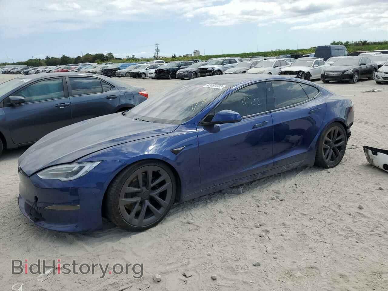 Photo 5YJSA1E68MF452830 - TESLA MODEL S 2021