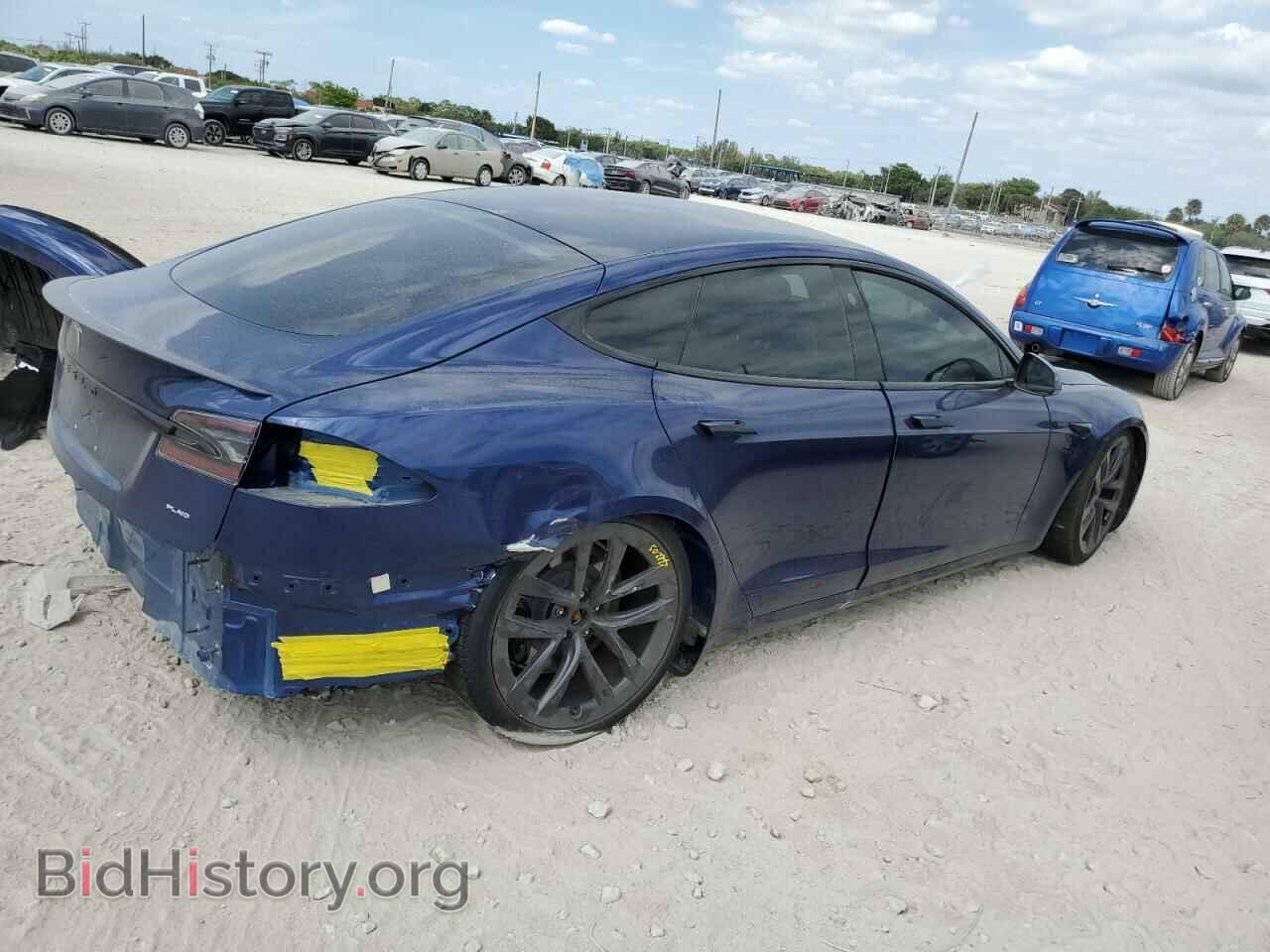 2021 TESLA MODEL S - VIN: 5YJSA1E68MF452830 - Фото 3