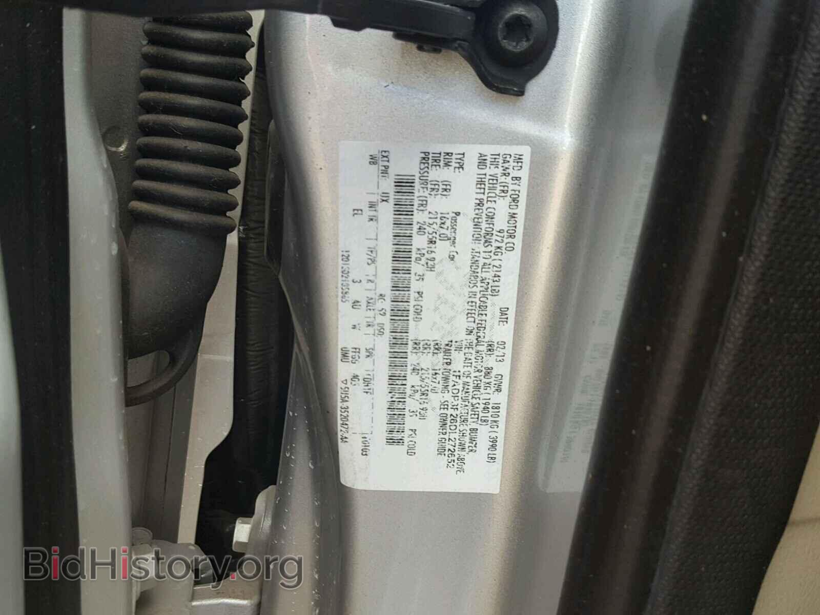 2013 FORD FOCUS - VIN: 1FADP3F26DL272652 - Фото 10