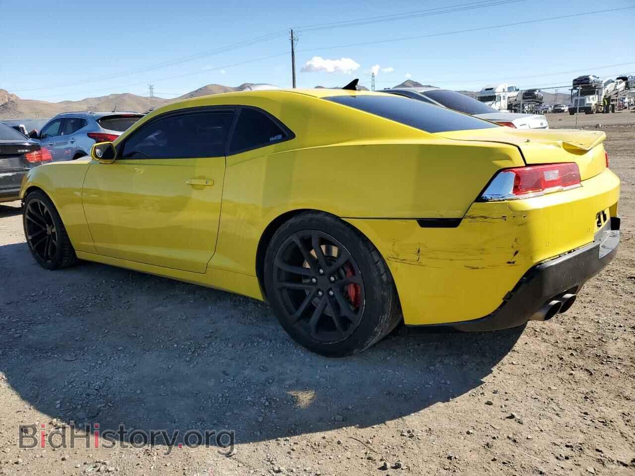 2014 CHEVROLET CAMARO - VIN: 2G1FT1EW6E9317257 - Фото 2