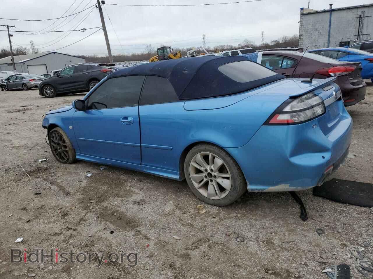 2009 SAAB 9 3 - VIN: YS3FH71R996001658 - Фото 2