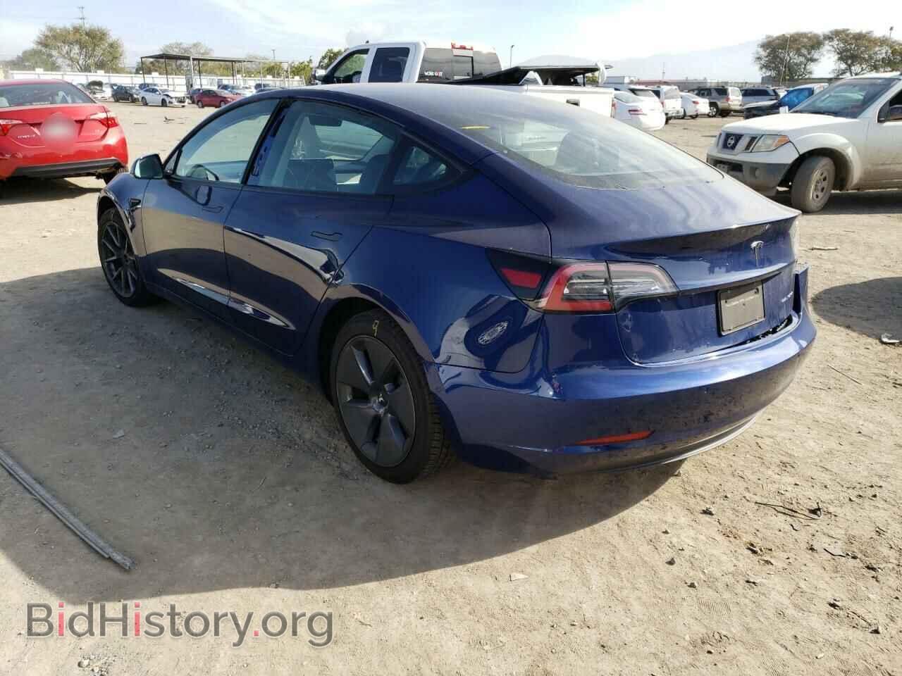 2022 TESLA MODEL 3 - VIN: 5YJ3E1EB5NF189686 - Фото 2