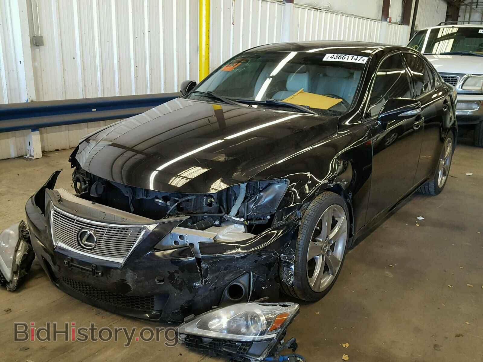 2012 LEXUS IS250 - VIN: JTHBF5C22C5166186 - Фото 2