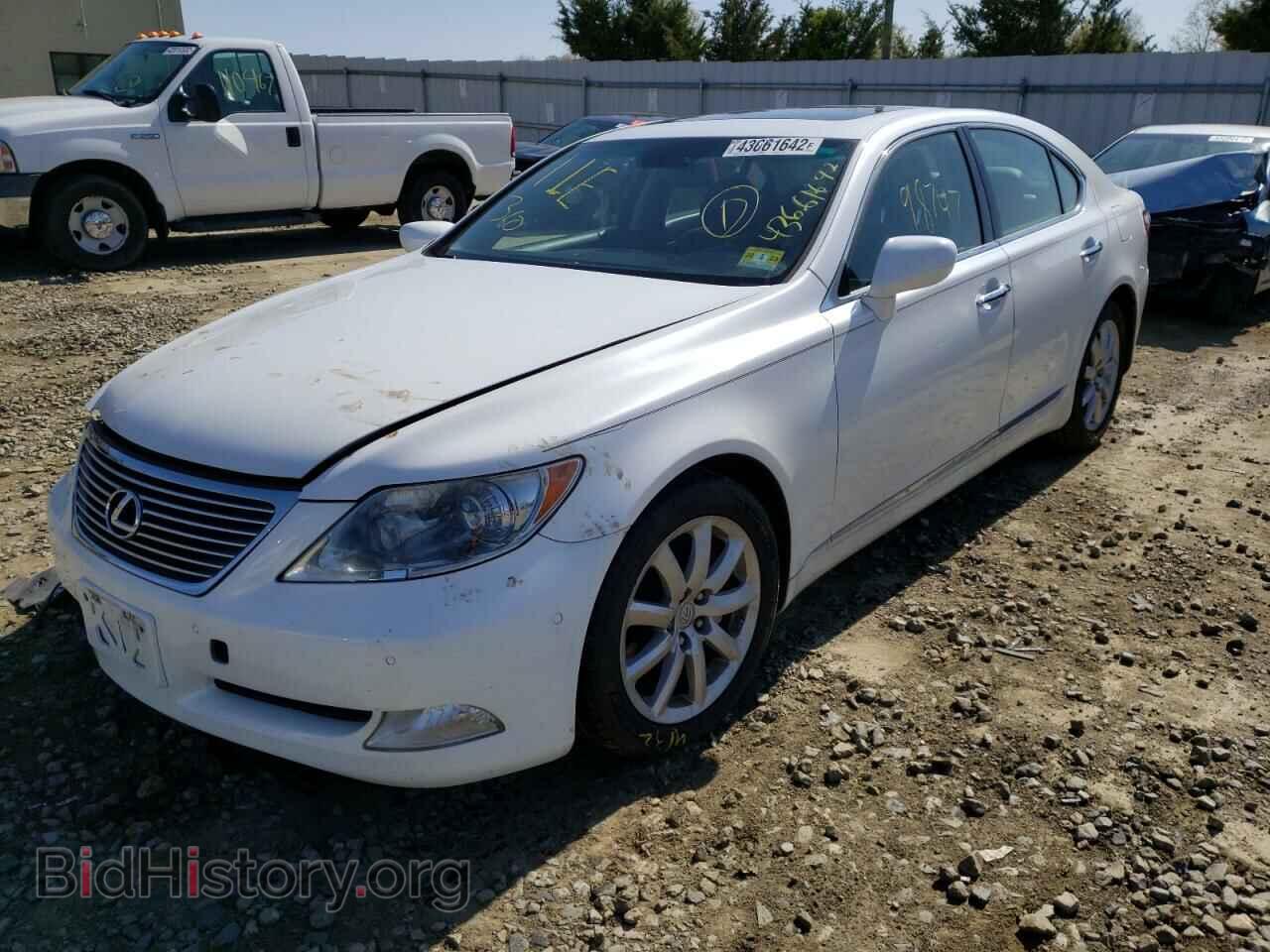 2008 LEXUS LS460 - VIN: JTHBL46F585058878 - Фото 2