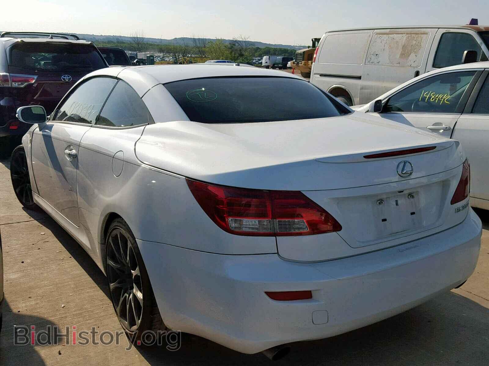 2011 LEXUS IS - VIN: JTHFE2C28B2506055 - Фото 3