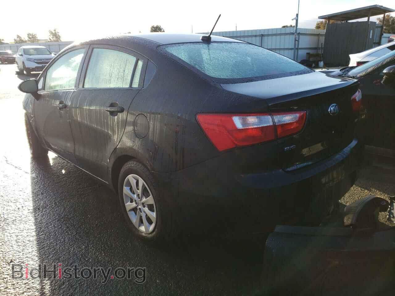 2013 KIA RIO - VIN: KNADM4A38D6291014 - Фото 2
